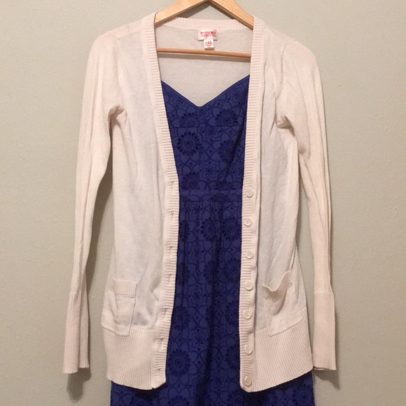 Mossimo Supply Co. Sweaters - Mossimo cream long boyfriend cardigan Mossimo Supply Co. Sweaters - Mossimo cream long boyfriend cardigan